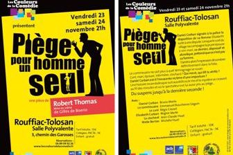 Affiche de Piège pour un homme seul
